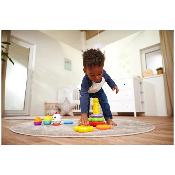 Simba - ABC Stacking Ring Pyramid - Sorting & Stacking Toys