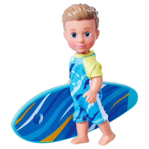 Simba - Dolls - Evi Love Timmy Surfer Mini Doll with Surfboard - 3 Years