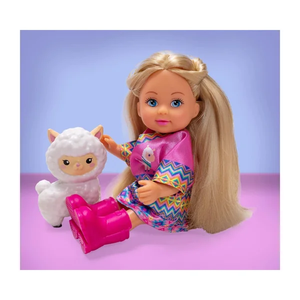 Simba - Dolls Playsets - Evi Love Alpacas Mini Doll Set - 12cm - 3+ Yrs