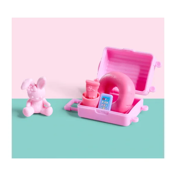 Simba - Dolls Playsets - Evi Love Travel Fun Mini Doll Set - Pink - 3 Yrs