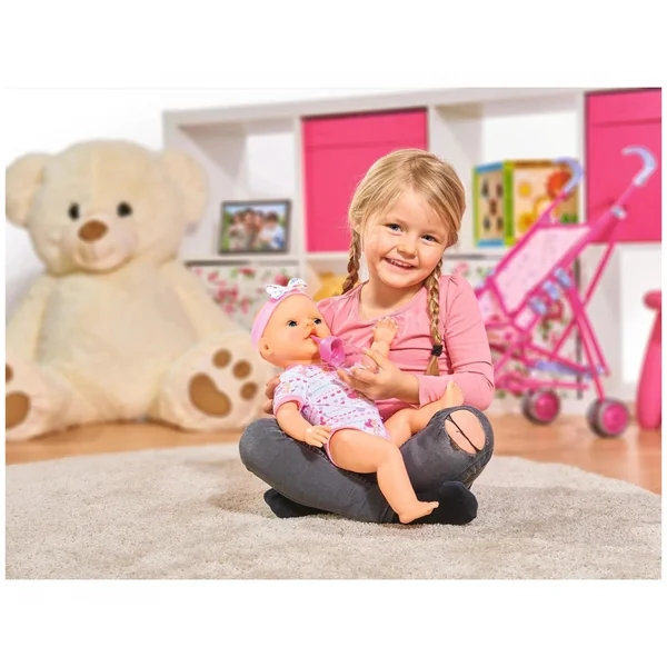 Simba - New Born Baby Baby Doll, Pink Accessories - Dolls, Playsets & Toy Figures