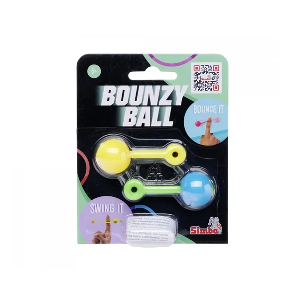 Simba - Outdoor Play Equipment - Bounzy Ball Double Pack - Skill Toy - 5+ Years