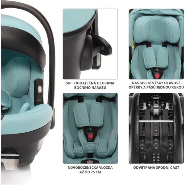 Siège auto XM Plus i-Size, Rose Corail