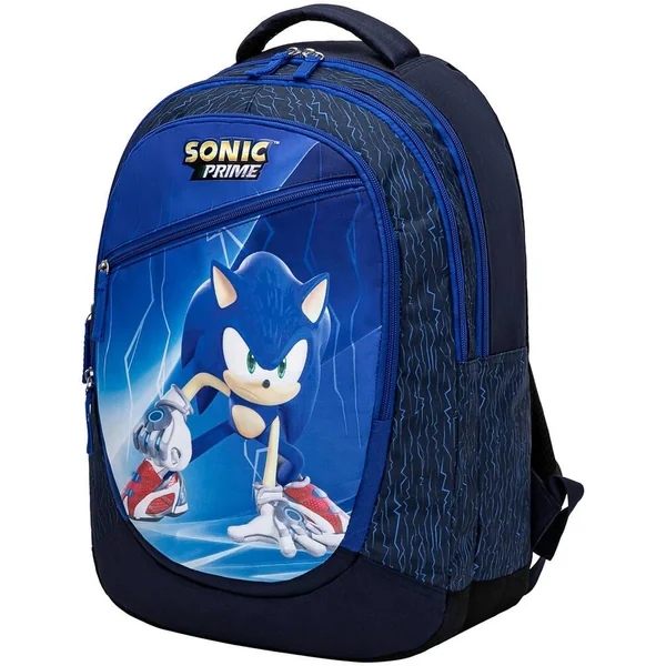 SONIC PRIME MARINE - SAC A DOS 45CM MATIERE POLYESTER, DIMENSION CM : 32X45X 16. 3 COMPARTIMENTS
