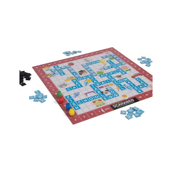 Spin Master - Il Mio Primo Scarabeo New Edition Board Game - Italian and English