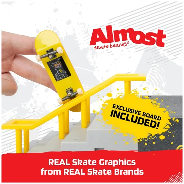 SPIN MASTER - Tech Deck X Connect Pyramid Shredder Playset - Action & Toy Figures