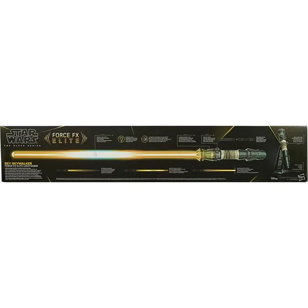 STAR WARS THE BLACK SERIES SABRE LASER FORCE FX ELITE DE REY SKYWALKER
