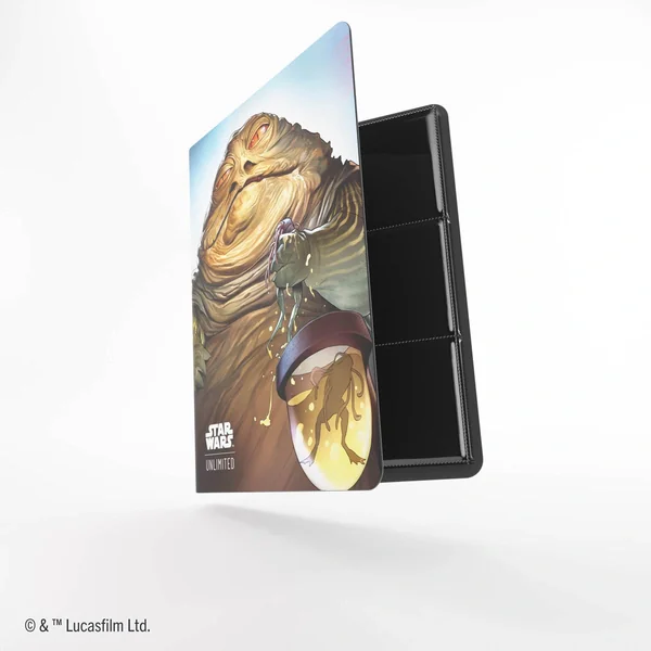 STAR WARS UNLIMITED - CASUAL ALBUM - JABBA THE HUTT/LEIA ORGANA - 9 CASES 20 FEUILLES POUR 360 CARTES
