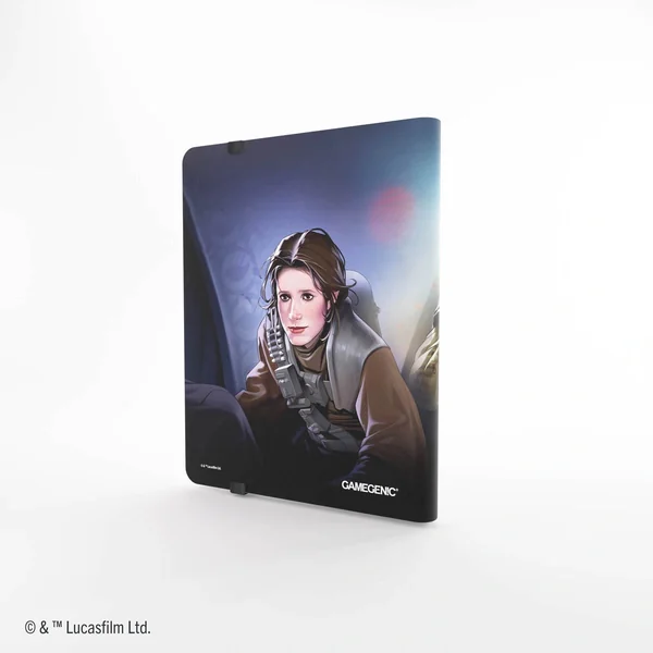 STAR WARS UNLIMITED - CASUAL ALBUM - JABBA THE HUTT/LEIA ORGANA - 9 CASES 20 FEUILLES POUR 360 CARTES