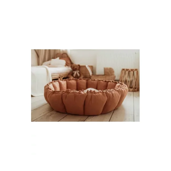 Tapis de jeu 3 en 1 Bloom marron - PlayandGo - Cadeau de naissance