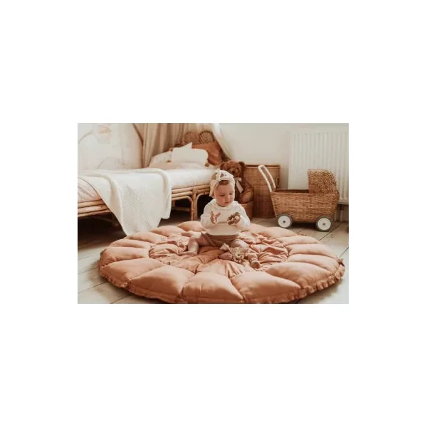 Tapis de jeu 3 en 1 Bloom marron - PlayandGo - Cadeau de naissance