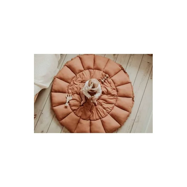 Tapis de jeu 3 en 1 Bloom marron - PlayandGo - Cadeau de naissance