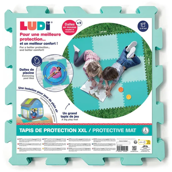 TAPIS DE SOL XXL BICOLORE