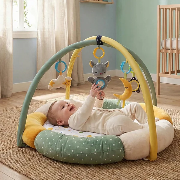 Teorema - GoGO Soft Play Gym with Toy Bar - Play Mats & Gyms