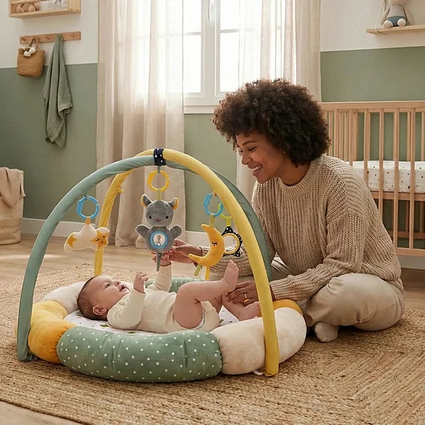 Teorema - GoGO Soft Play Gym with Toy Bar - Play Mats & Gyms