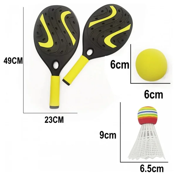 Teorema - Sports Toys - 2-in-1 Badminton Tennis Set - Lightweight - 3 Years - Outdoor Fun