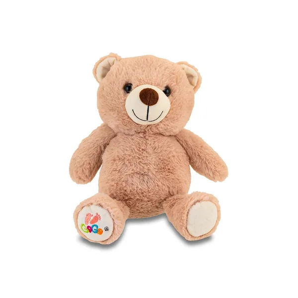 Teorema - Stuffed Animals - GOGO Heart-Warmer Teddy Bear - Pink Beige - 0 Months