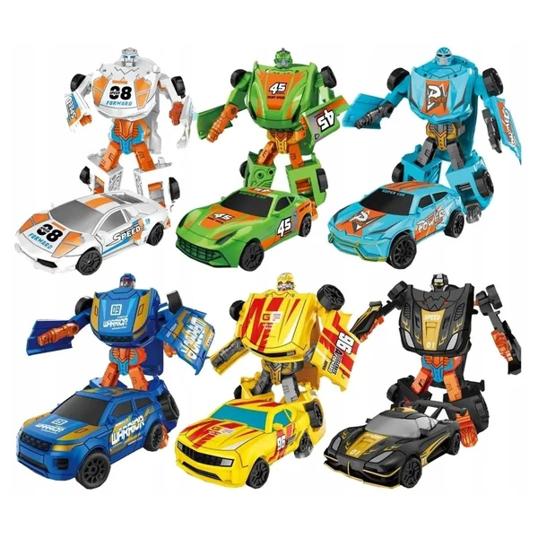 Teorema - Toy Playsets - 2-in-1 Transforming Robot Car - 3 Years - STEM Learning