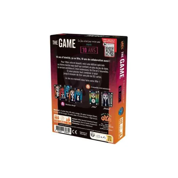 The Game 10 Ans - Jeu de société Coopératif - Dès 8 ans