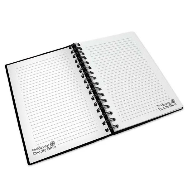 THE SEVEN DEADLY SINS - CAHIER A5 SPIRAL "MELIODAS ET LES SINS" X4  *