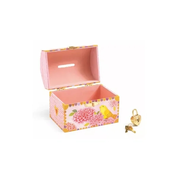 Tirelire Oiseaux Djeco : Décoration de Chambre Enfant Illustrée