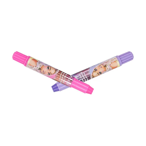 Top Model Couleurs de cheveux, 2 pièces, Rose et Violet, Candy