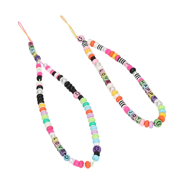 Top Model DIY Mobile Chain, Sasha, kit de fabrication de pendentif pour téléphone portable