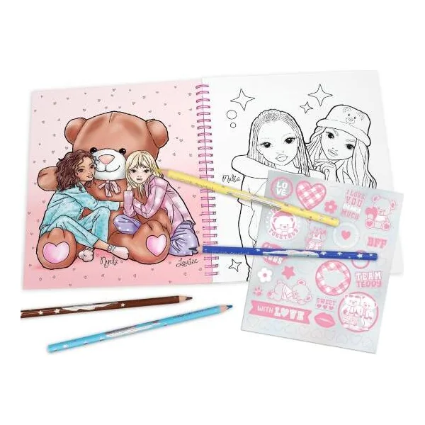 Top Model Livre de Coloriage, Bonbon, Talita & ourson