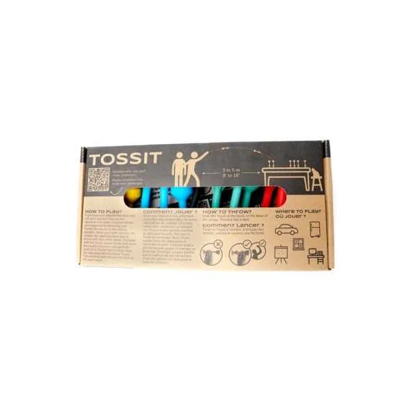 Tossit Pack Famille - Jeu de Fléchettes Ventouses 2 à 4 joueurs