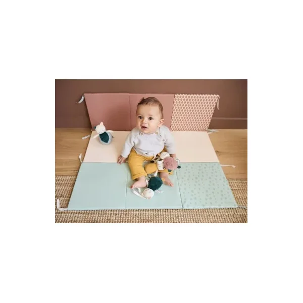 Trio de Doudous Sensoriels Stimuli Kaloo | Éveil Visuel du Bébé