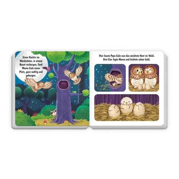 TROTSCH - Pappenbuch mit Reimen Ich bin die kleine Eule - Books - German Edition