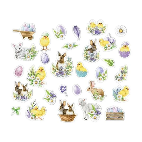 Trotsch Verlag - Books - Oster-Softsticker - 30 3D Stickers - 3-6 Yrs - Easter Crafts