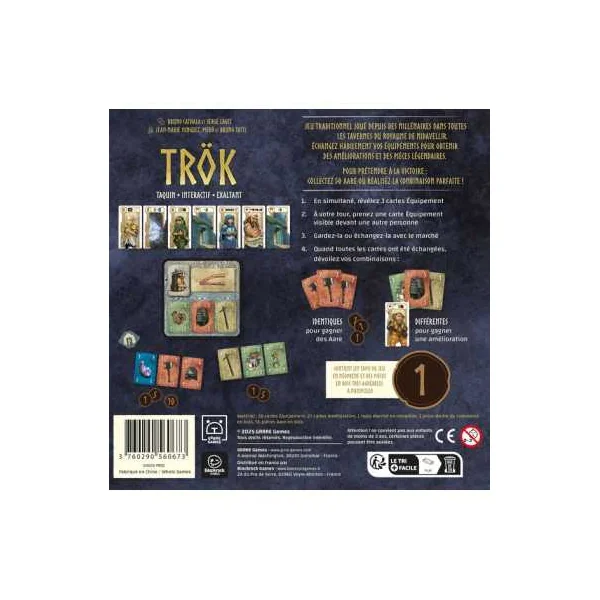 Tröt - Jeu de société - Jeu de cartes stratégique - Dès 10 ans