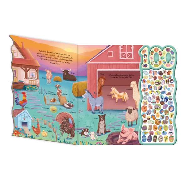 Trötsch Verlag - Books - Mein Grosses Soundbuch - Animal Sounds - 3 Years - Educational Play