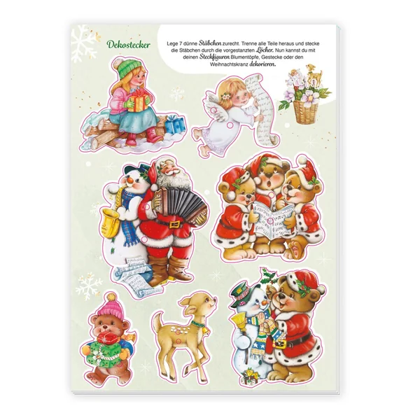 Trötsch Verlag - Books - Mein Weihnachts-Bastelblock - Creative Play - 4 Years - Christmas Gift