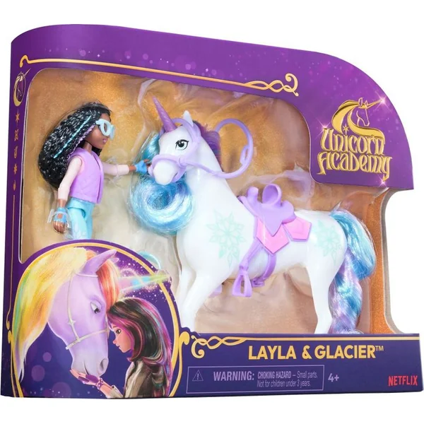 Unicorn Academy Figurines 11 cm Layla et Glacier