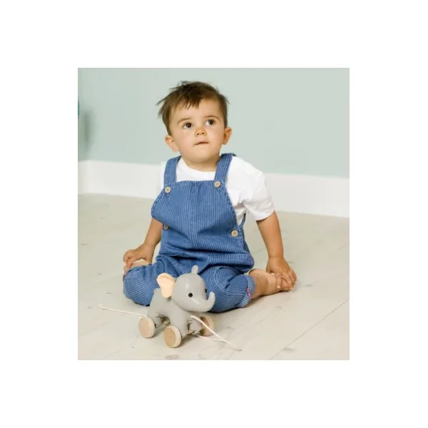 Vincent l'Éléphant à Tirer Little Big Friends | Jouet dès 12 mois