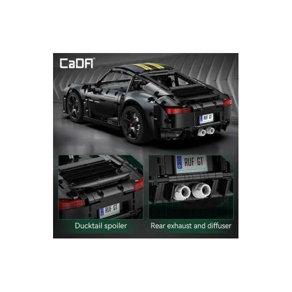 Voiture RUF GT CaDA | 1515 Briques de Construction | Dès 8 ans