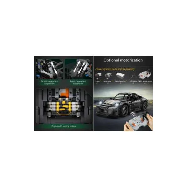 Voiture RUF GT CaDA | 1515 Briques de Construction | Dès 8 ans