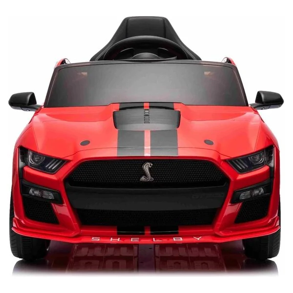 Voiture électrique Ford Shelby Mustang GT 500 Cobra, rouge, télécommande 2,4 GHz