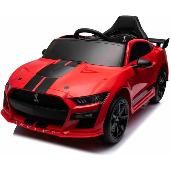 Voiture électrique Ford Shelby Mustang GT 500 Cobra, rouge, télécommande 2,4 GHz