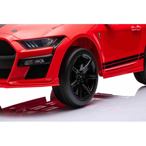 Voiture électrique Ford Shelby Mustang GT 500 Cobra, rouge, télécommande 2,4 GHz