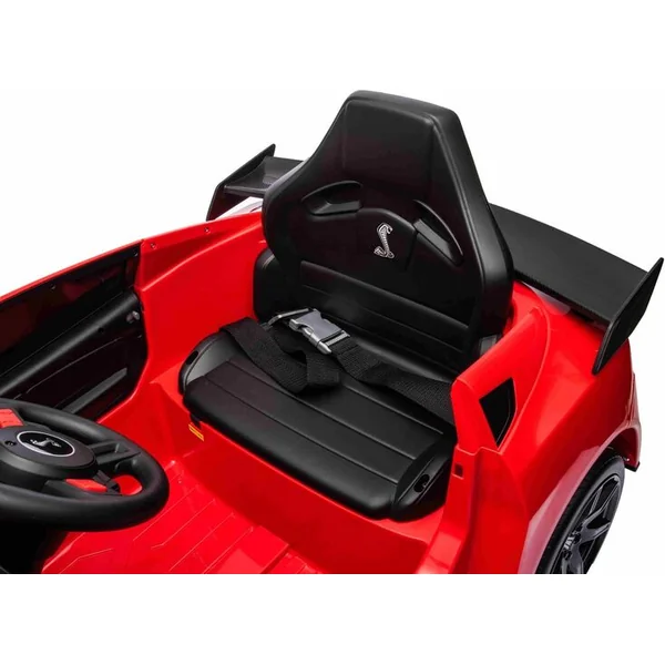 Voiture électrique Ford Shelby Mustang GT 500 Cobra, rouge, télécommande 2,4 GHz