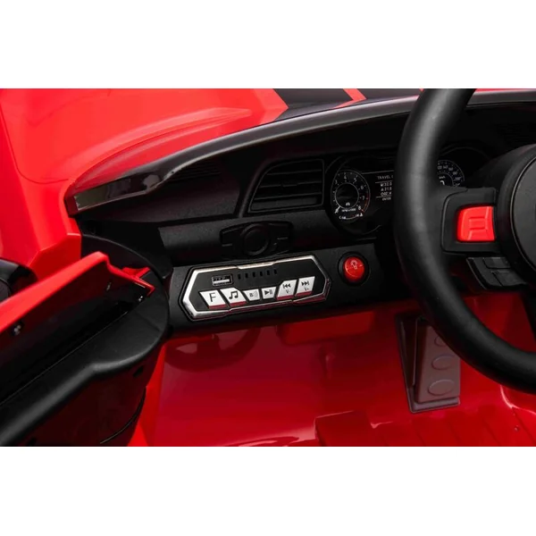 Voiture électrique Ford Shelby Mustang GT 500 Cobra, rouge, télécommande 2,4 GHz