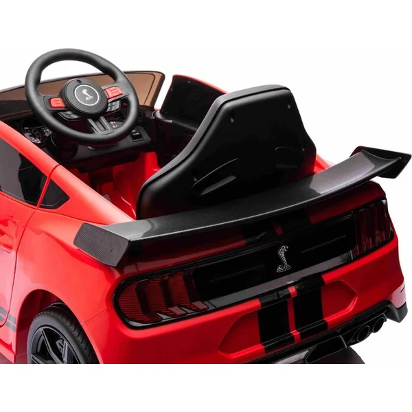 Voiture électrique Ford Shelby Mustang GT 500 Cobra, rouge, télécommande 2,4 GHz