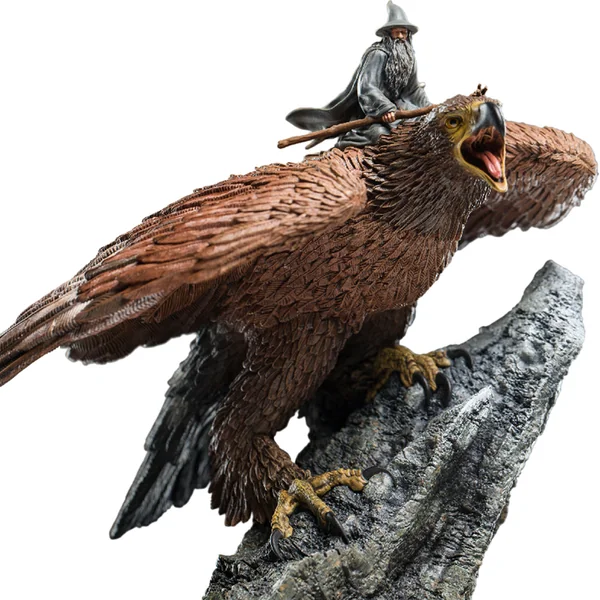 Weta Workshop Le Seigneur des Anneaux - Gandalf sur Gwaihir Figurine Mini